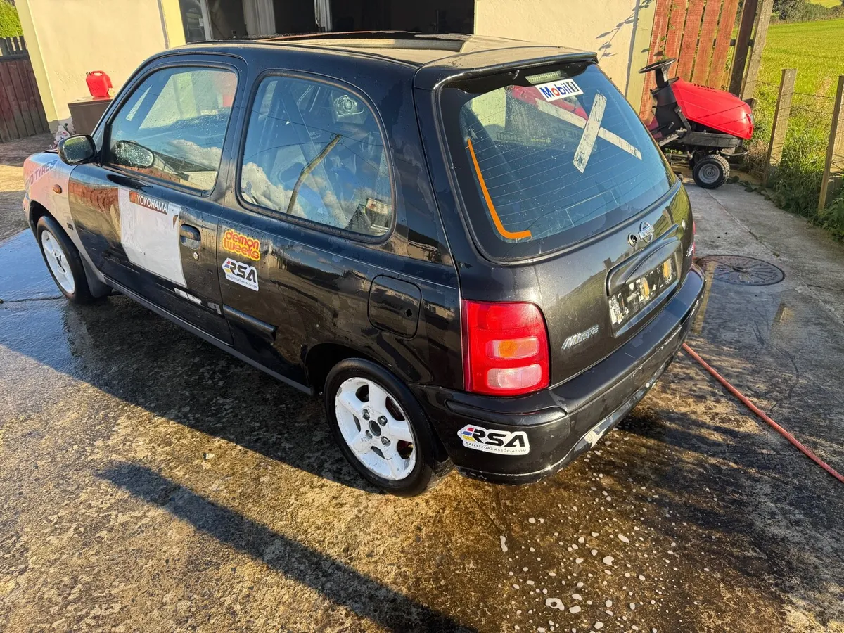 Nissan micra RSA rally car - Image 3