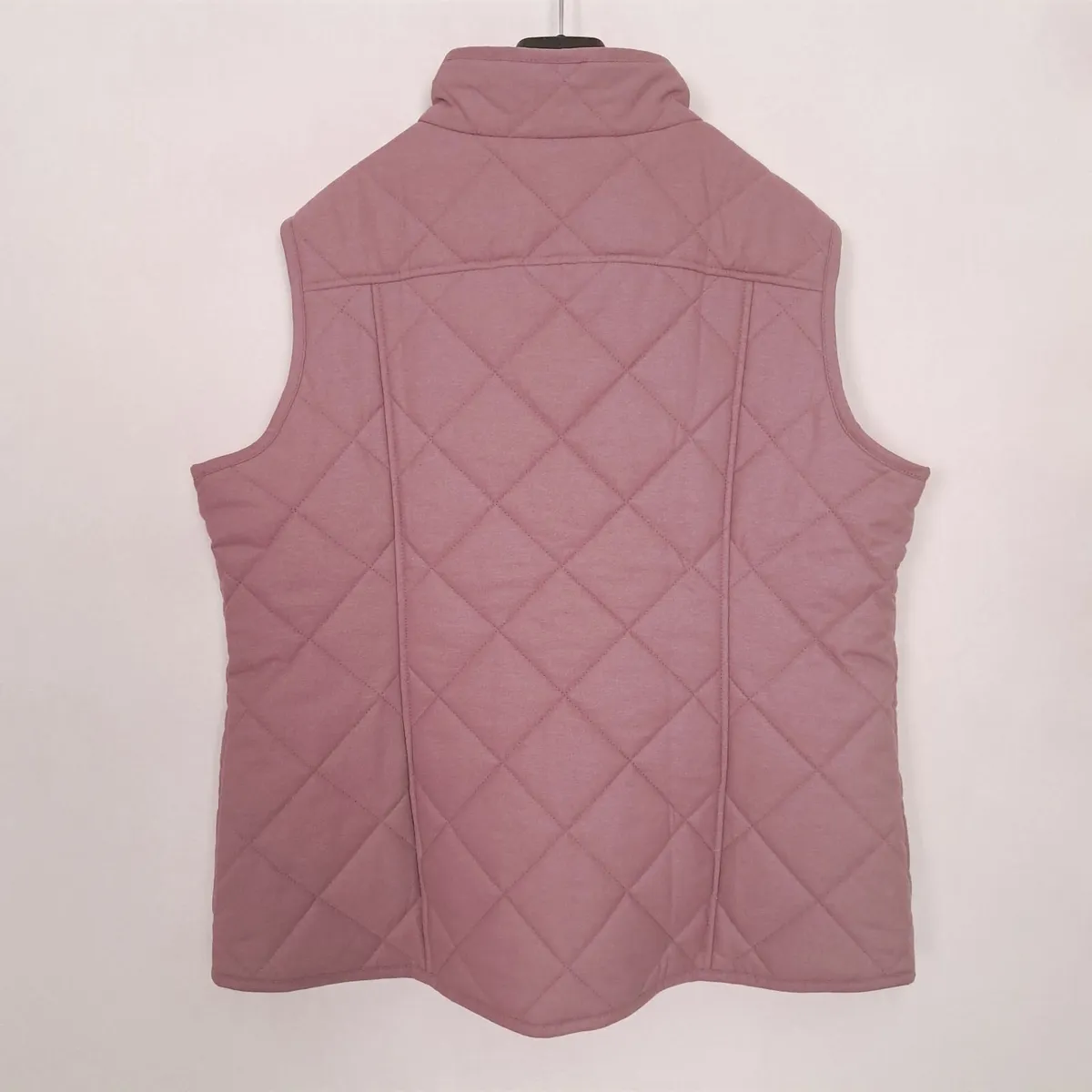 Dash Dusty Pink Diamond Quilted Vest Gilet 18UK - Image 2