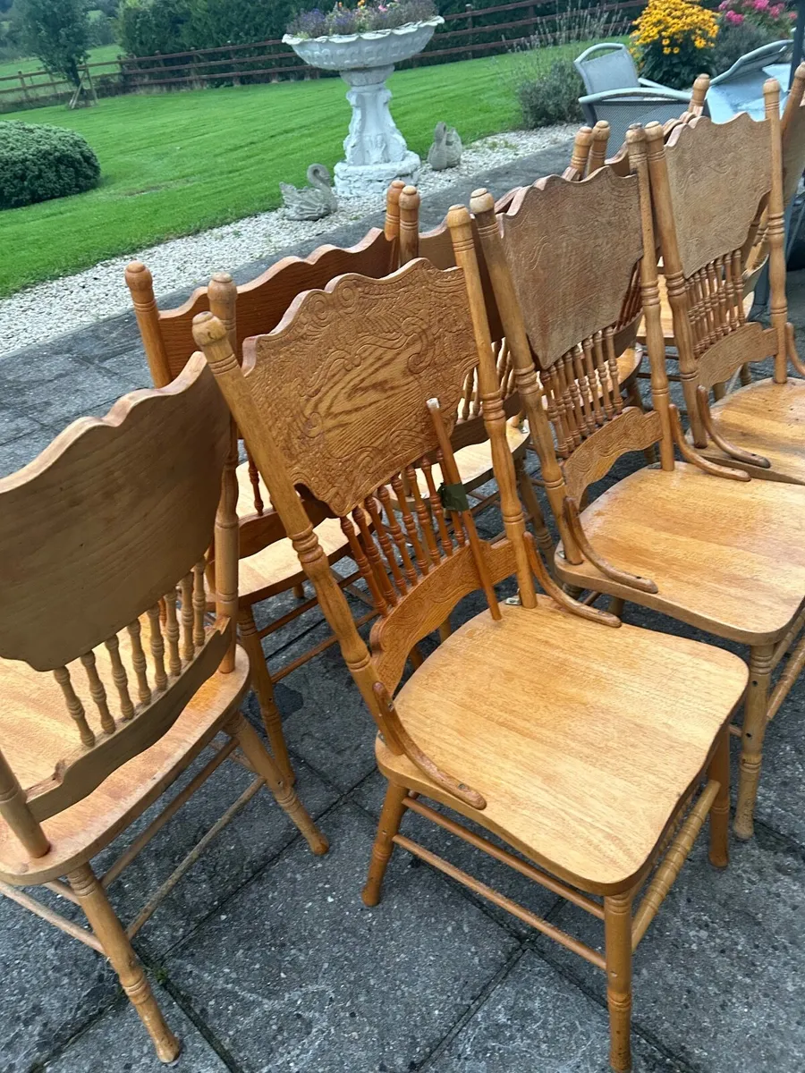 Wooden Chairs - Image 1
