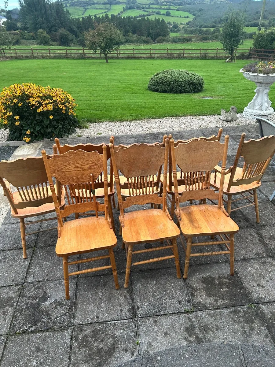 Wooden Chairs - Image 4
