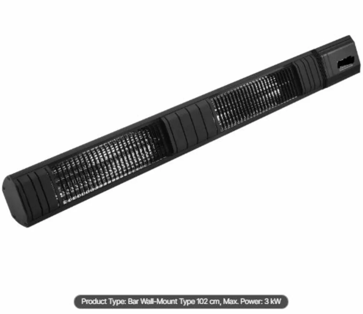 Infrared Heater, 3000W Remote Control Electric - Image 4