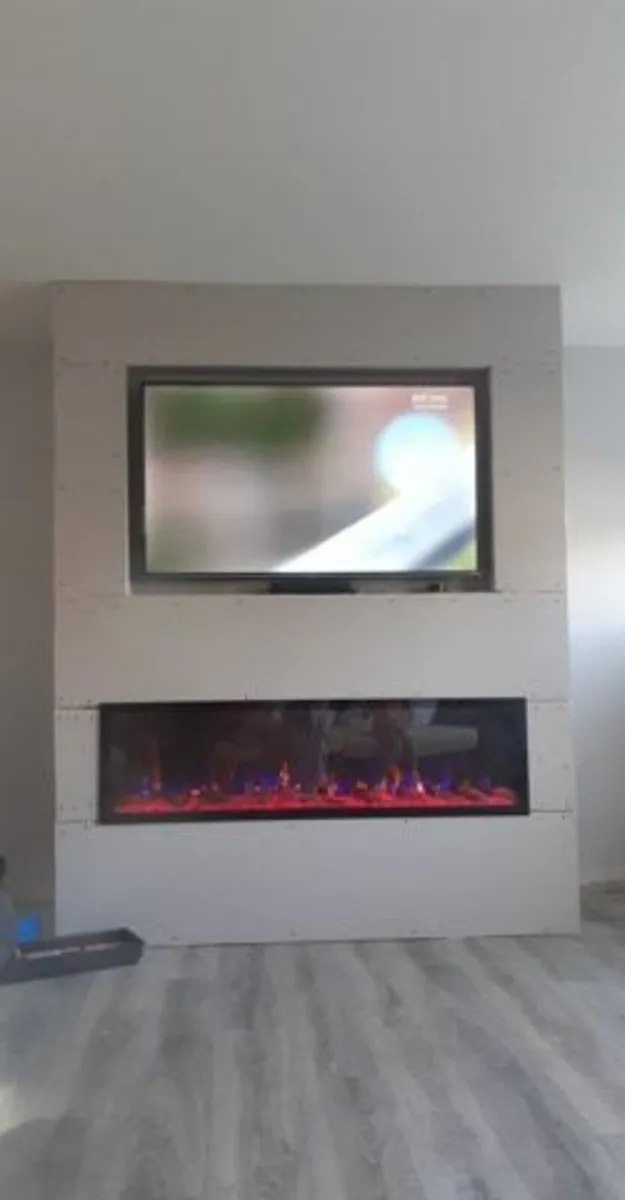 60" Electric fireplace. FREE Delivery - Image 4