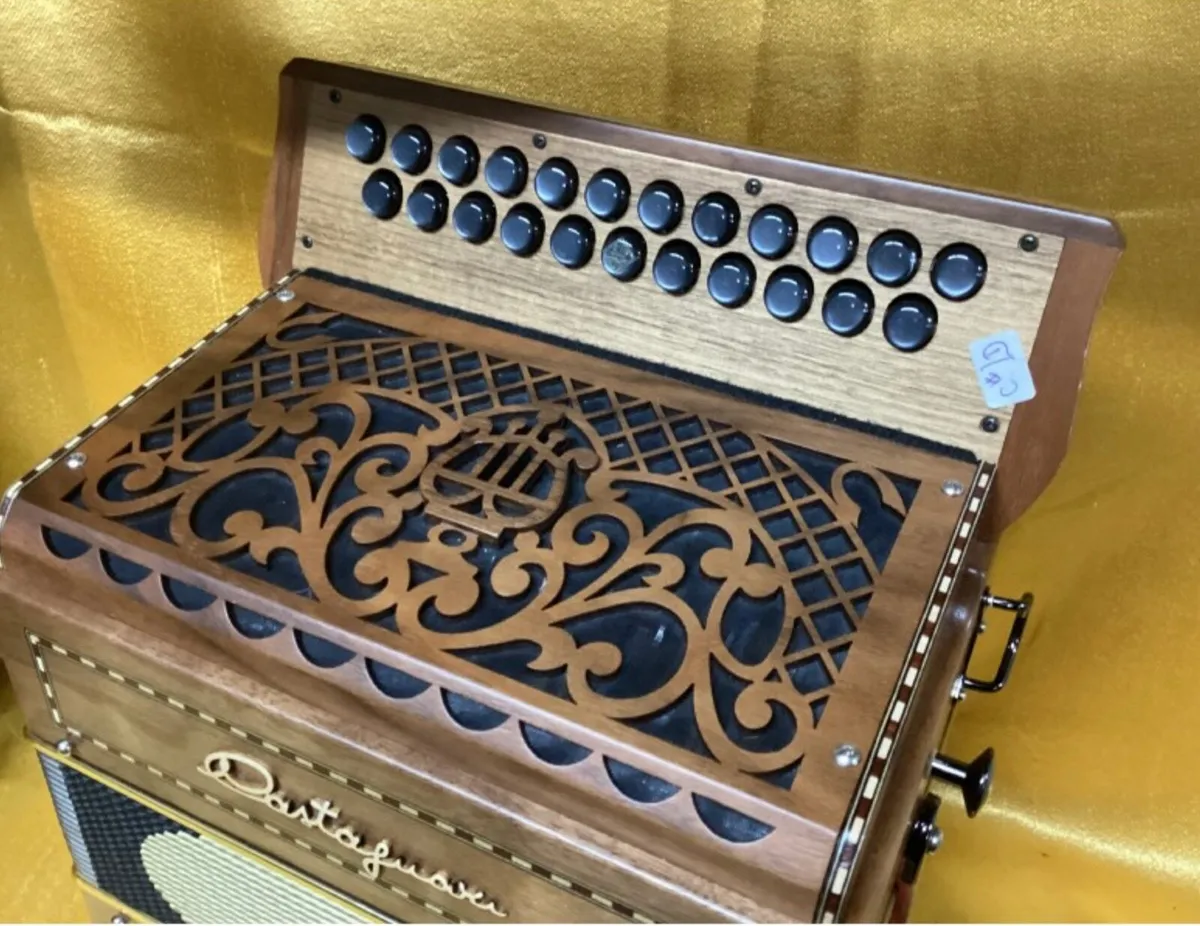 USED DINN III C#/D CASTAGNARI 3 V ACCORDION - Image 3