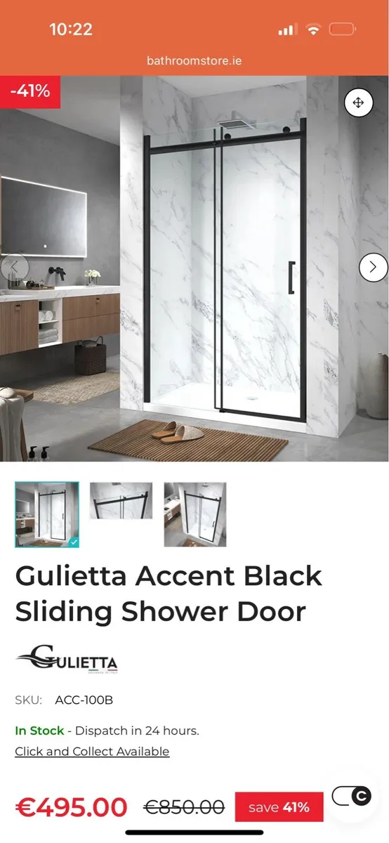 Shower Door - Image 1