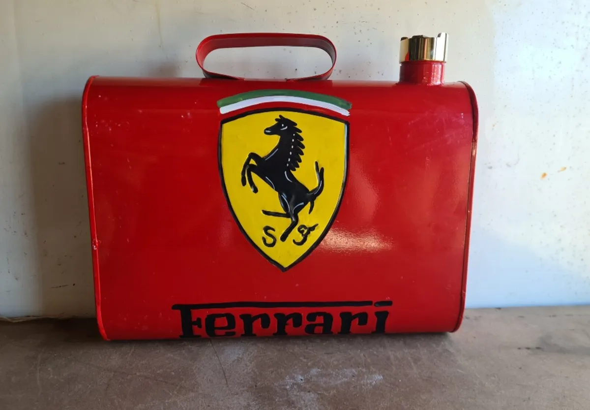Ferrari Vintage-Style Fuel Gas Can - Image 1