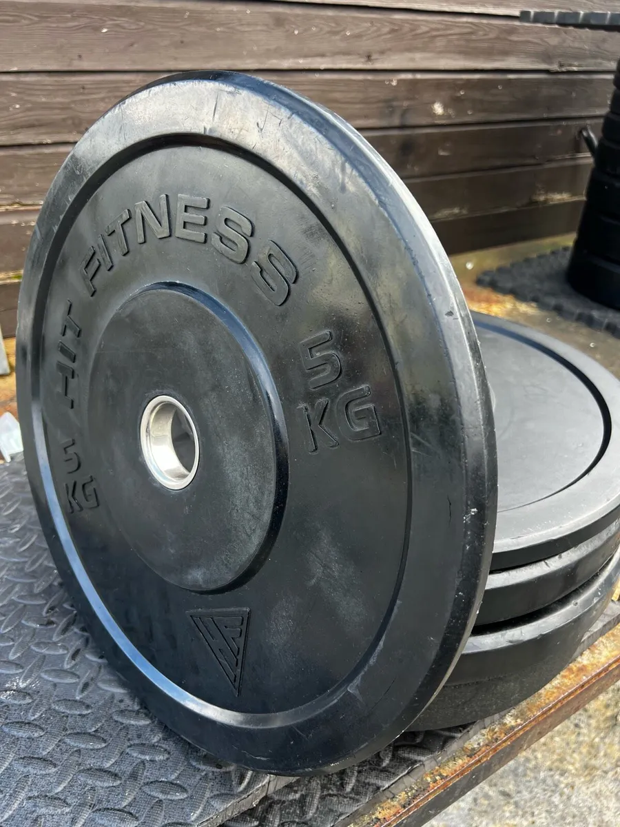 40KG Olympic bumper plates - Image 1