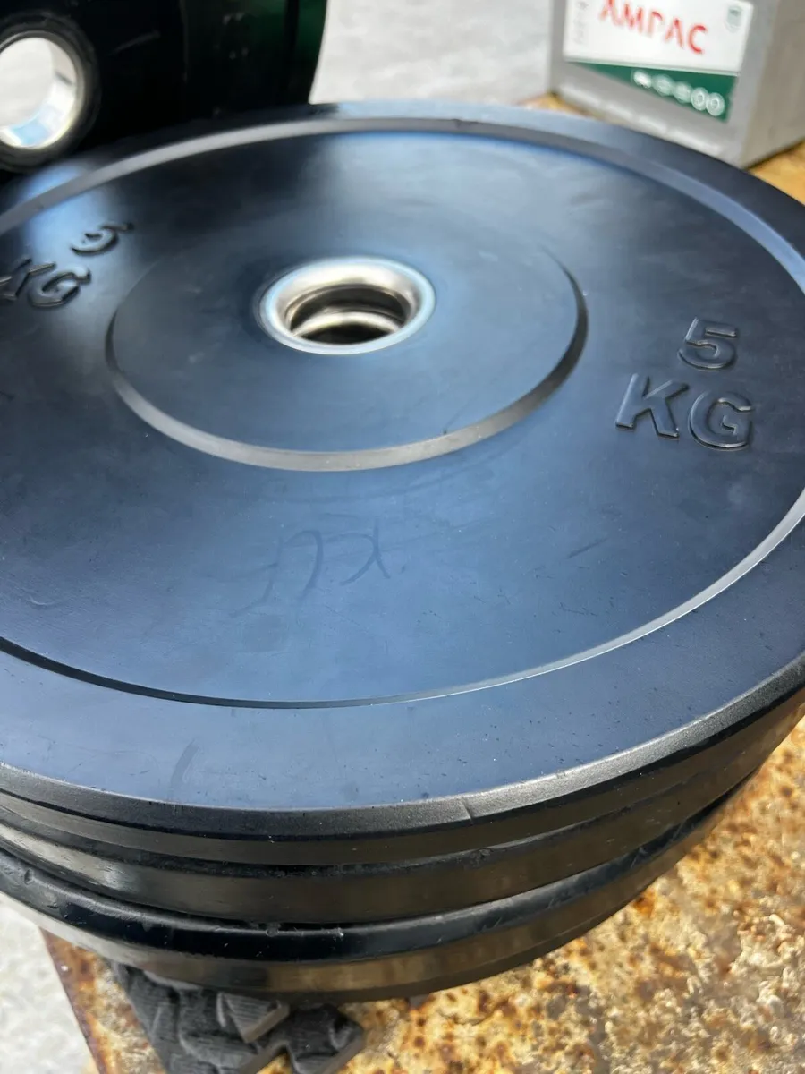 40KG Olympic bumper plates - Image 2