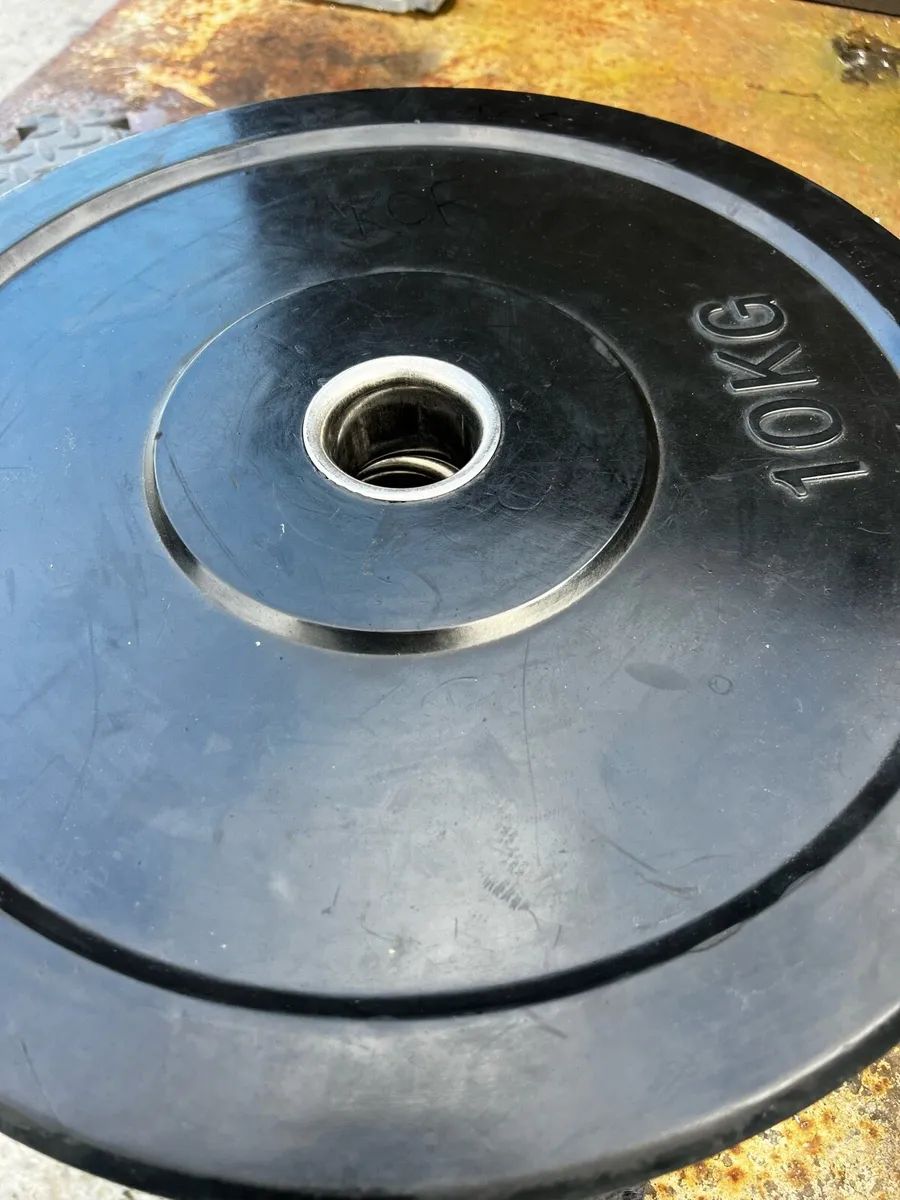 40KG Olympic bumper plates - Image 3