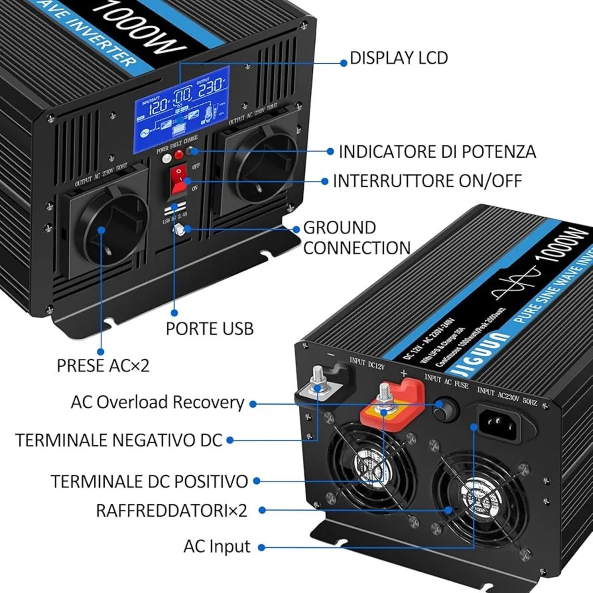 Inverters peak 2000watt - Image 2