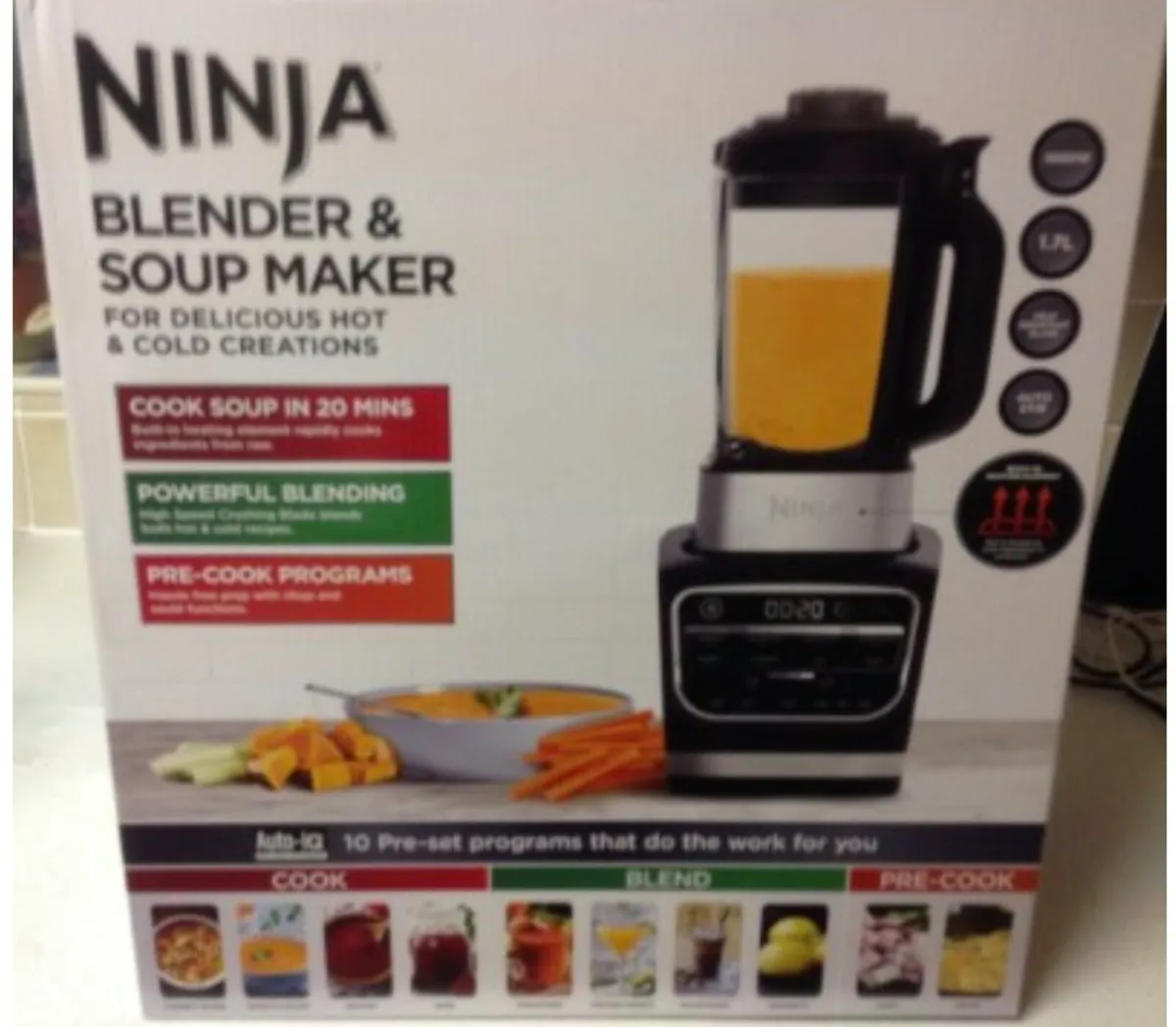Ninja hb150uk blender and soup maker