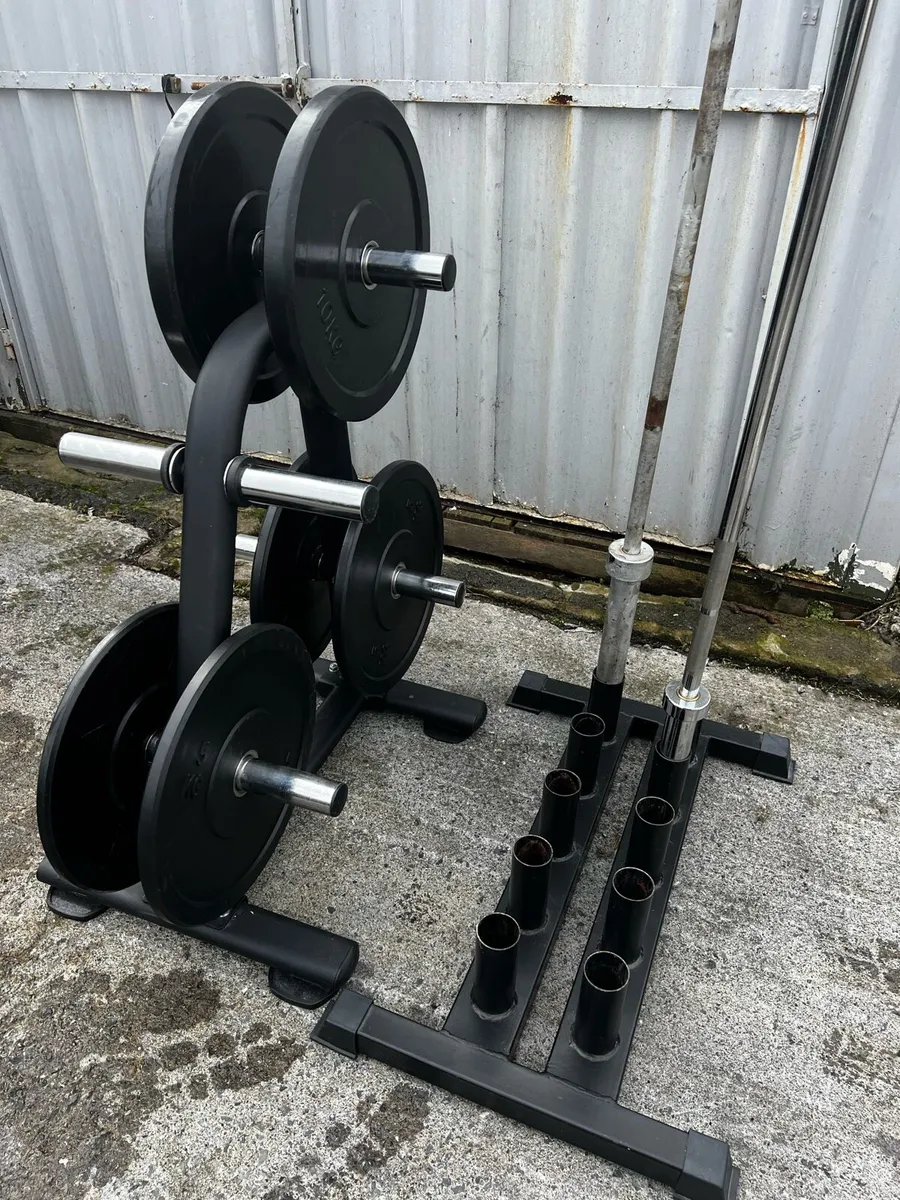 OLYMPIC WEIGHT STANDS - Image 1