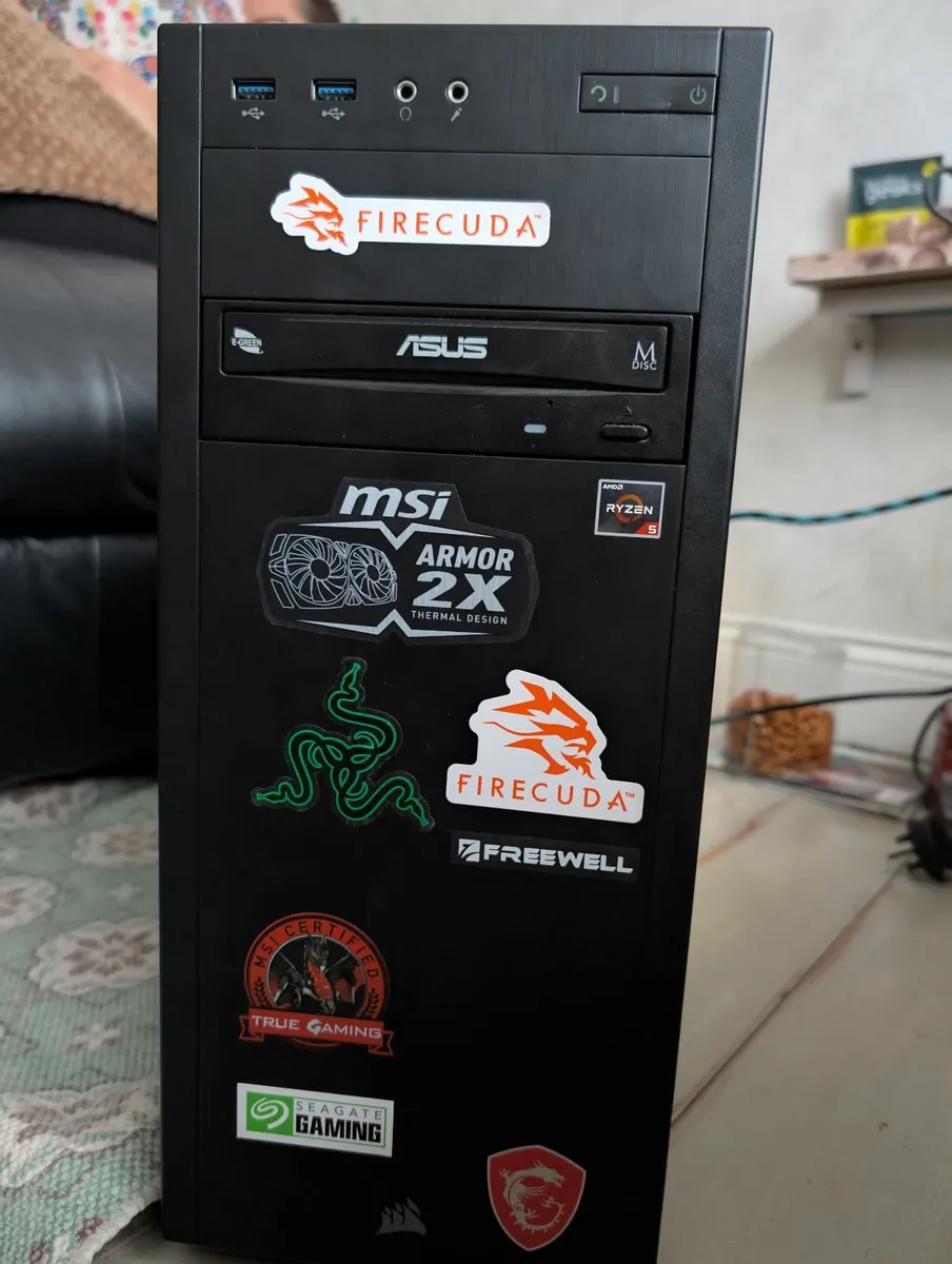 Gaming PC Amd Ryzen 5 Ram 32 GPU 8Gb/ 1,5TB/Win11 - Image 3