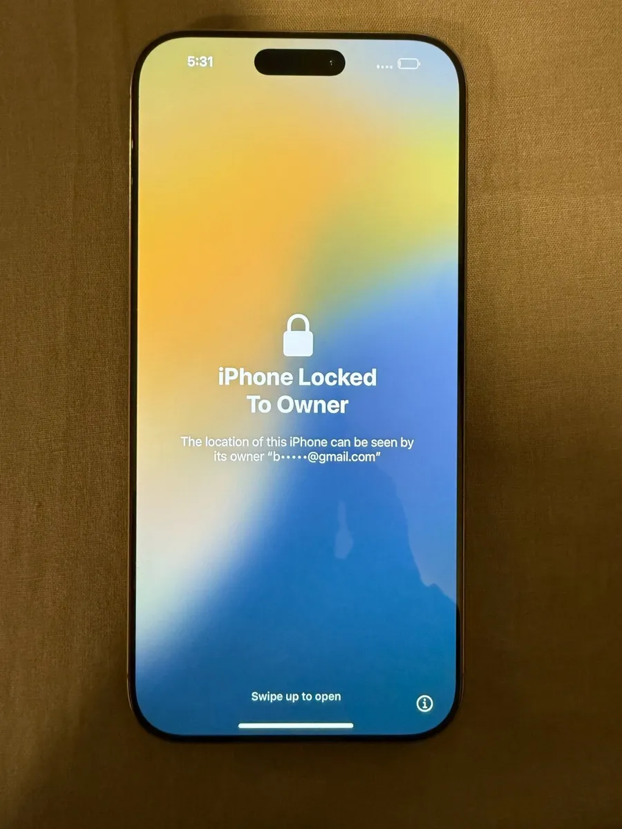 iPhone 16 pro max locked - Image 1