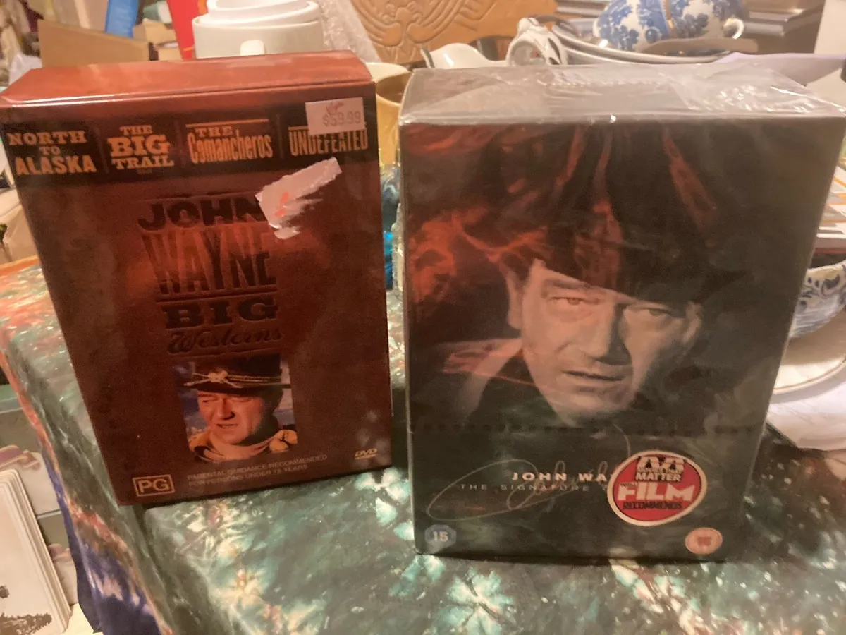 John Wayne dvd box sets brand new free postage