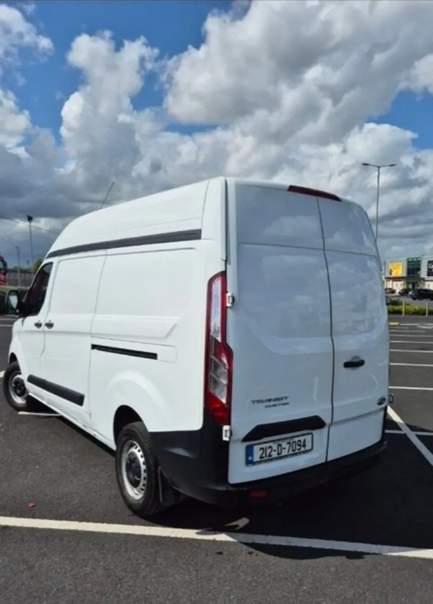 Transit custom high roof 2.0L TDCI NO VAT 132k km - Image 2