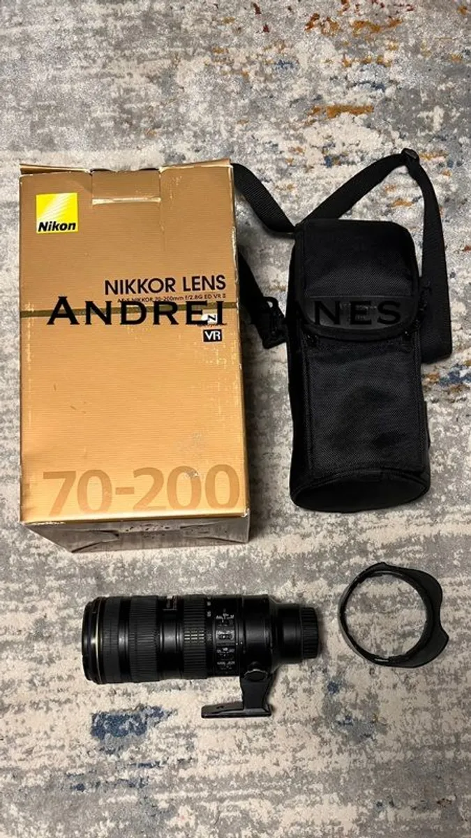Nikkor 70-200mm F/2.8g Ed Vr Ii (f Mount) - Image 1