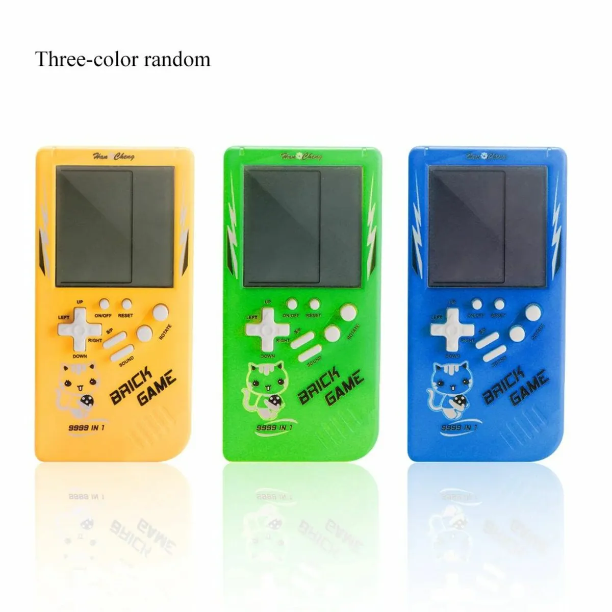 Retro Tetris Arcade Puzzle Brick Gameboy console - Image 3