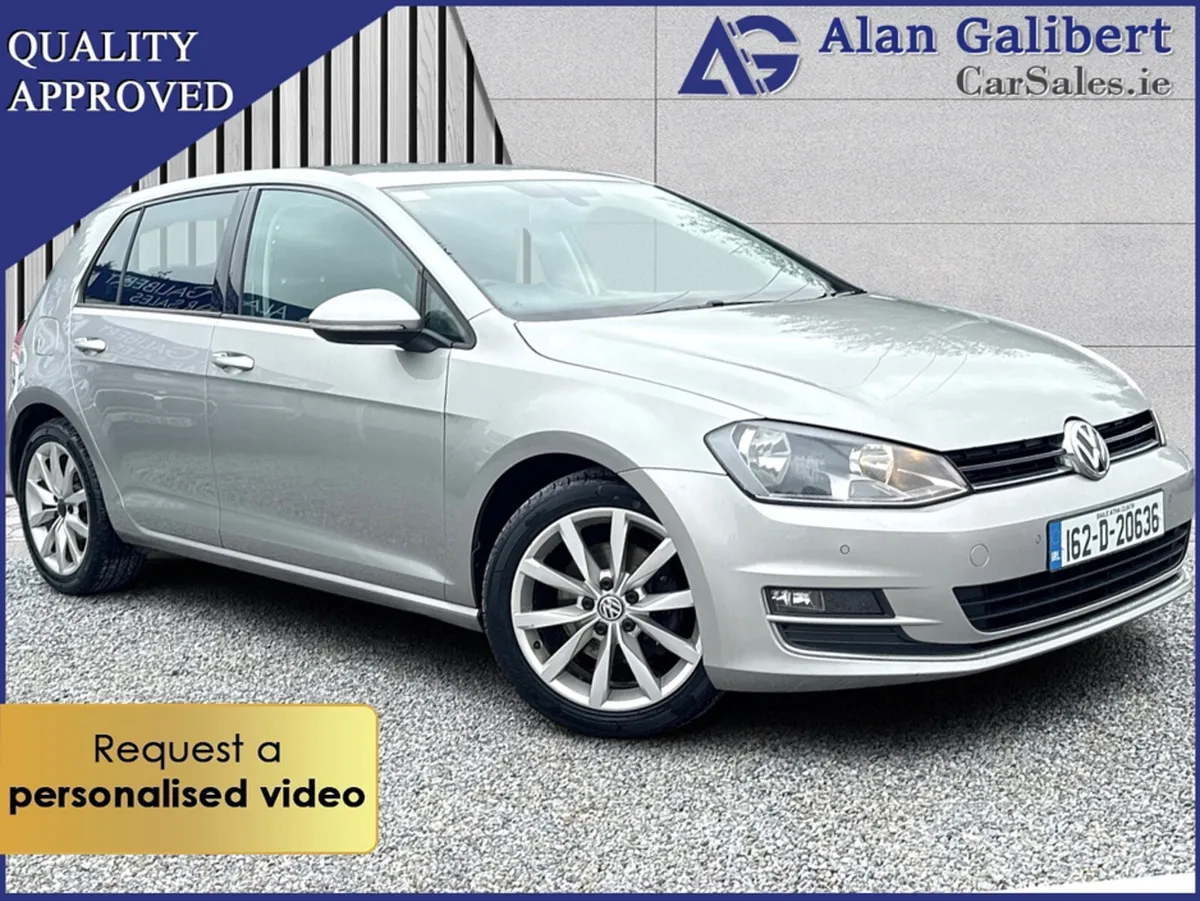 Volkswagen Golf HIGHLINE 1.6 TDI €52 Per Week - Image 1
