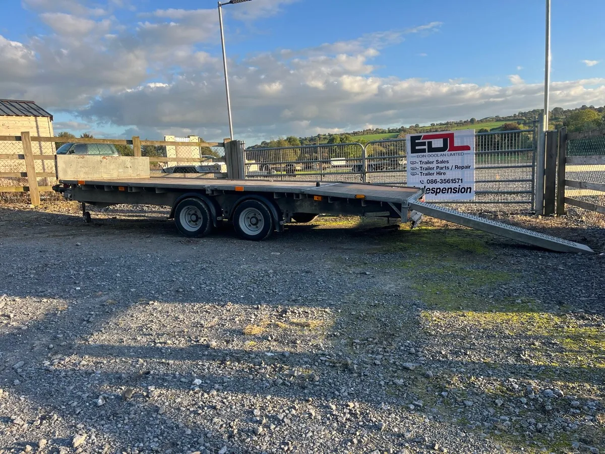 16Ft Ifor Williams Beavertail Trailer - Image 3