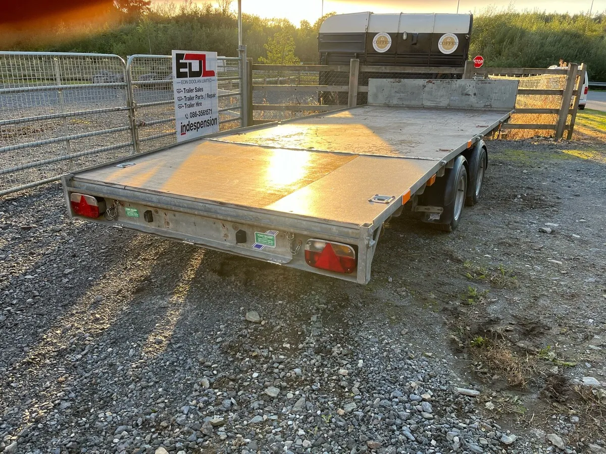 16Ft Ifor Williams Beavertail Trailer - Image 1