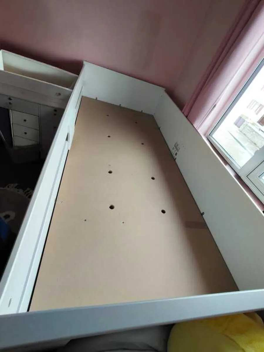 Reversa Midsleeper Bed Frame - White - Image 2