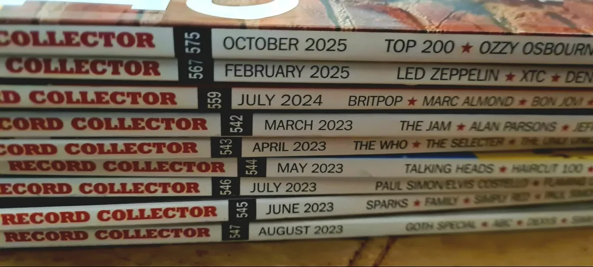 Record Collector Magazine x9 bundle - Image 2