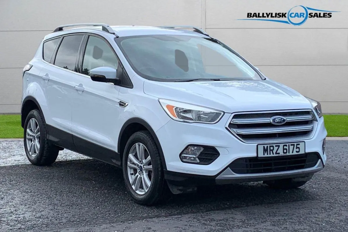 Ford Kuga 1.5 Tdci 120PS Zetec in White With 100K - Image 1