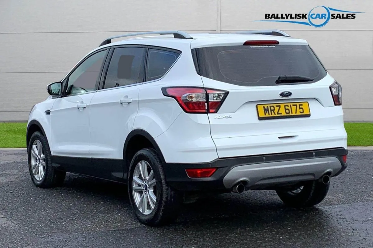 Ford Kuga 1.5 Tdci 120PS Zetec in White With 100K - Image 2