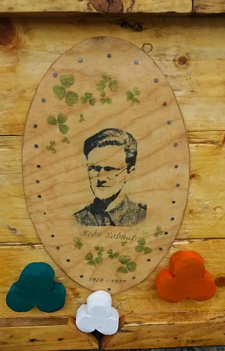 Rustic Sean South Commemorative Wood Art - Image 4