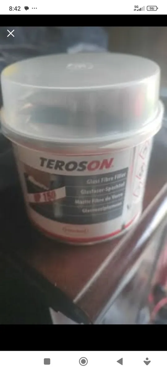 teroson glass fibre filer UP150 - Image 1