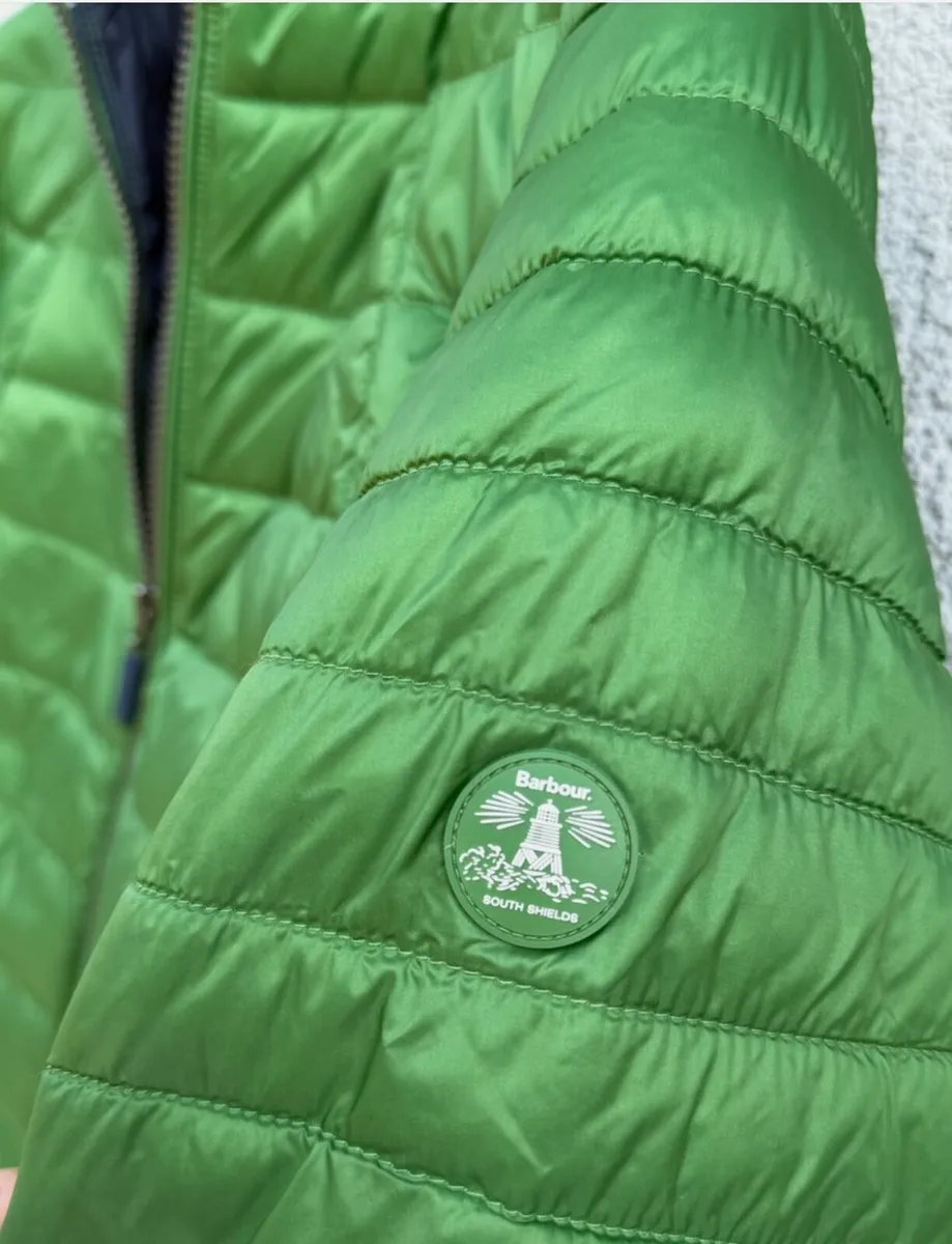 Barbour Green Down Jacket - Image 4