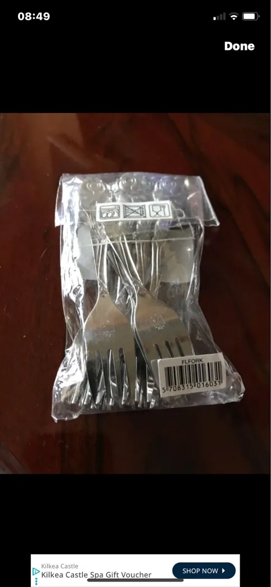 12 Cake Forks - Image 2