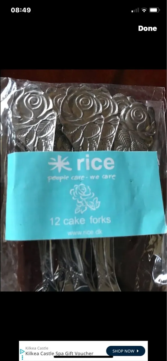12 Cake Forks - Image 4