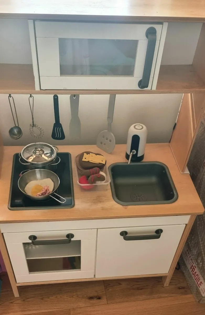 Ikea DUKTIG toy kitchen and accessories - Image 1
