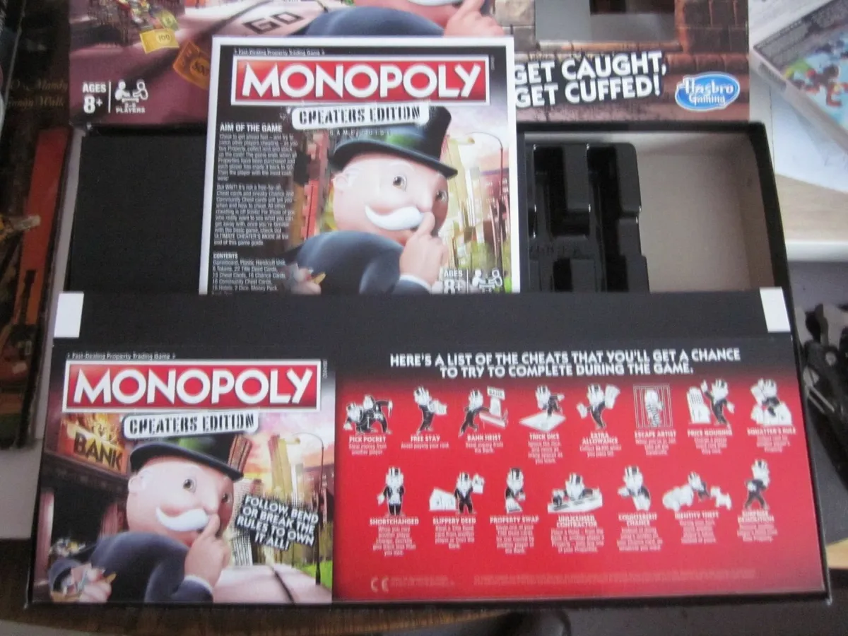 New Monopoly Cheaters Edition Hasbo 2017 - Image 2