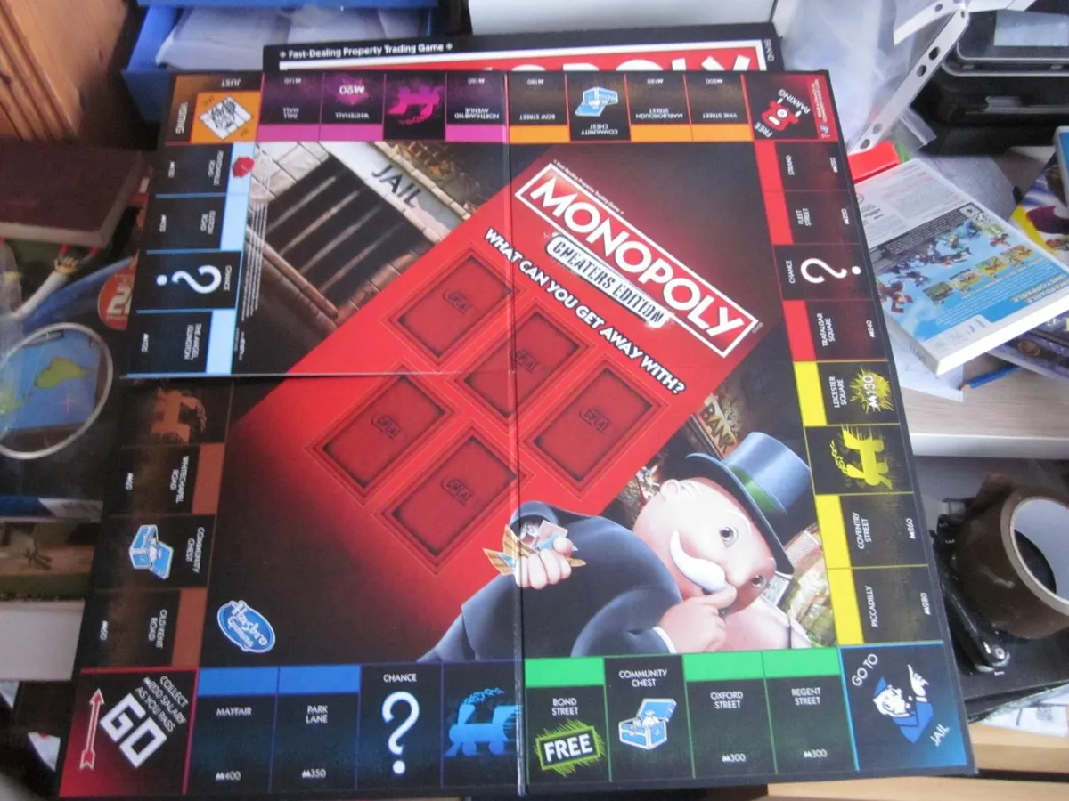 New Monopoly Cheaters Edition Hasbo 2017 - Image 3