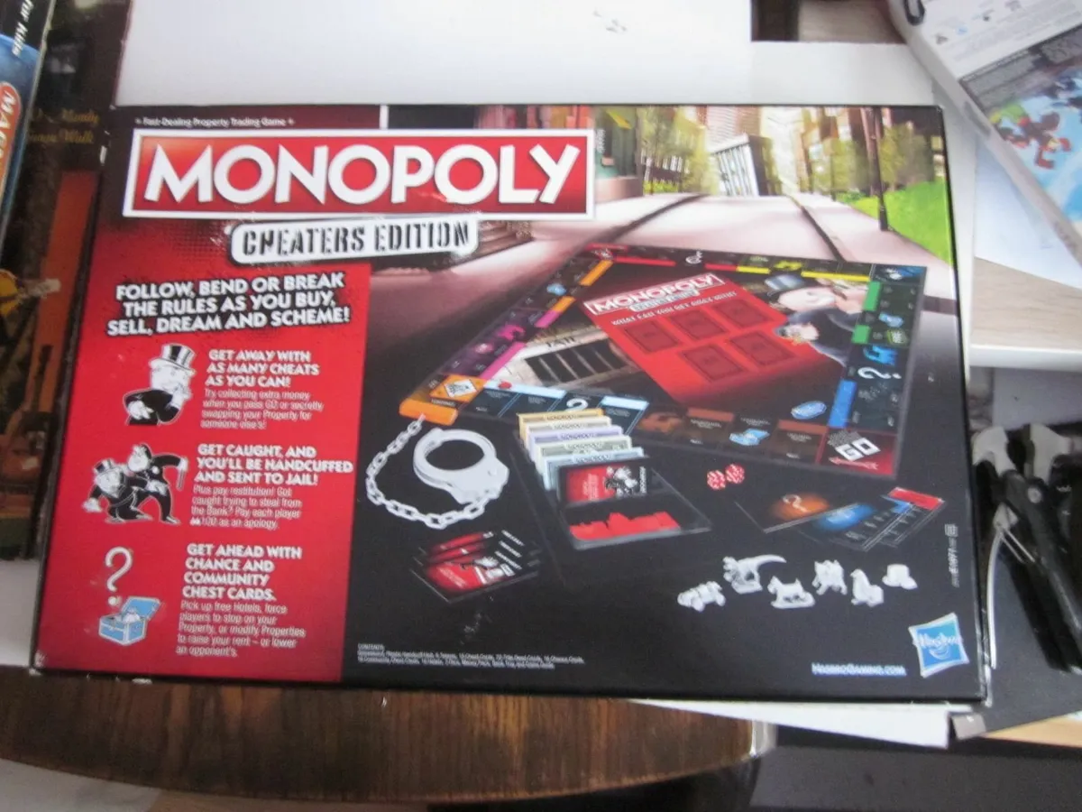 New Monopoly Cheaters Edition Hasbo 2017 - Image 4