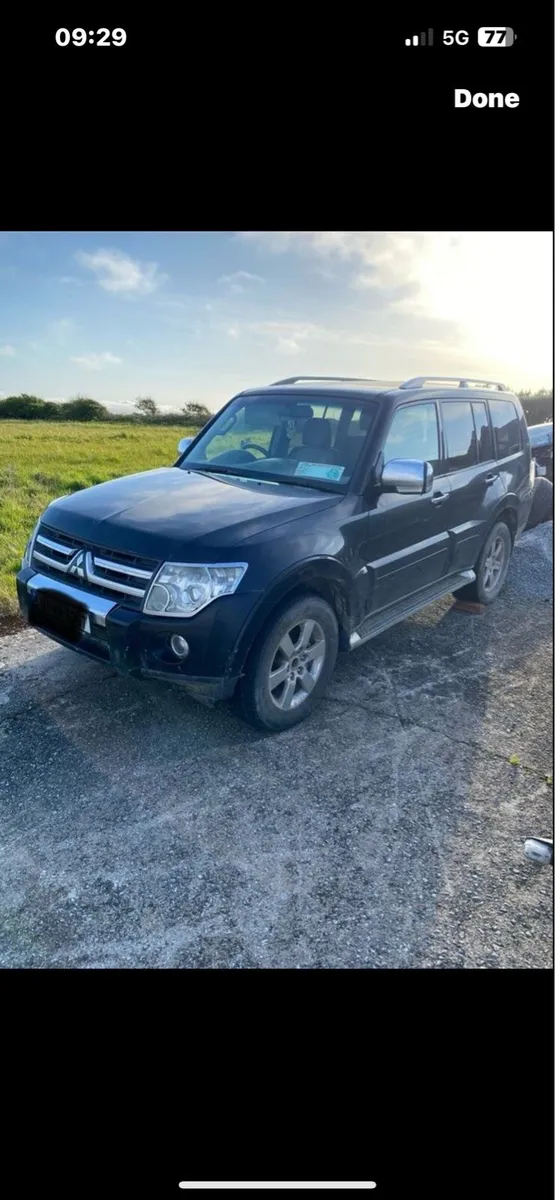 2008 Mitsubishi Pajero /shogun parts
