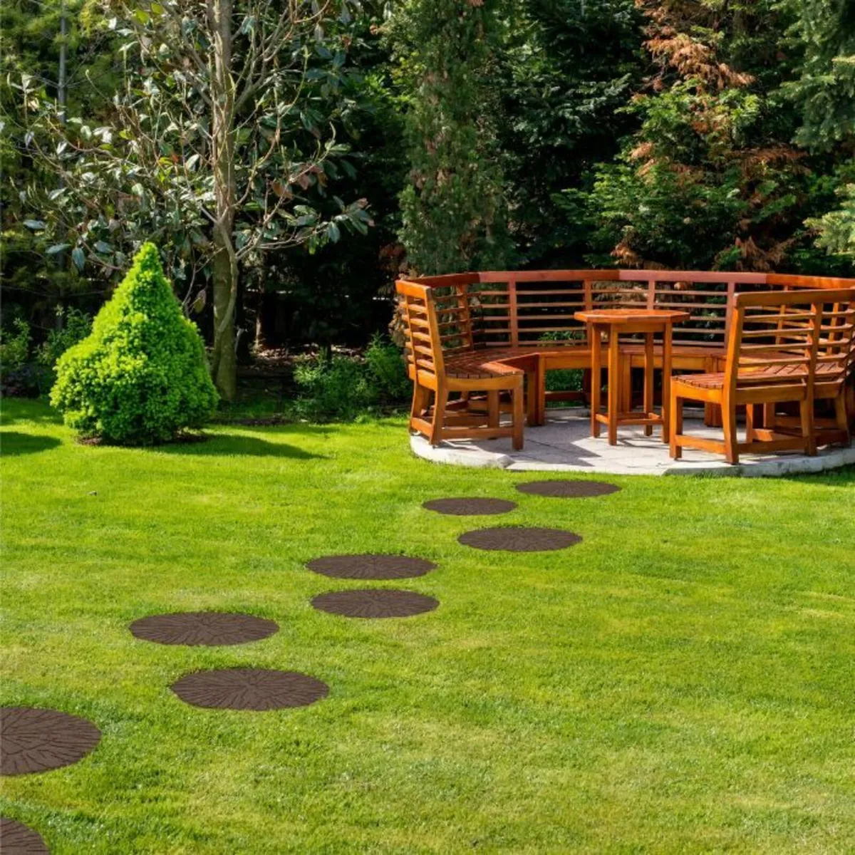 Stepping Stones & Edging -  Cracked Log - Image 3