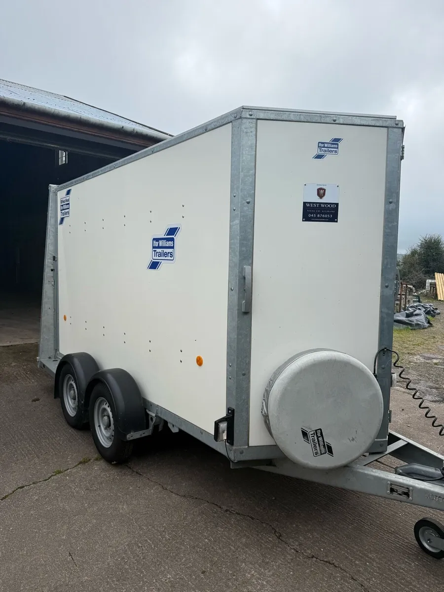 Ifor Williams box trailer - Image 1