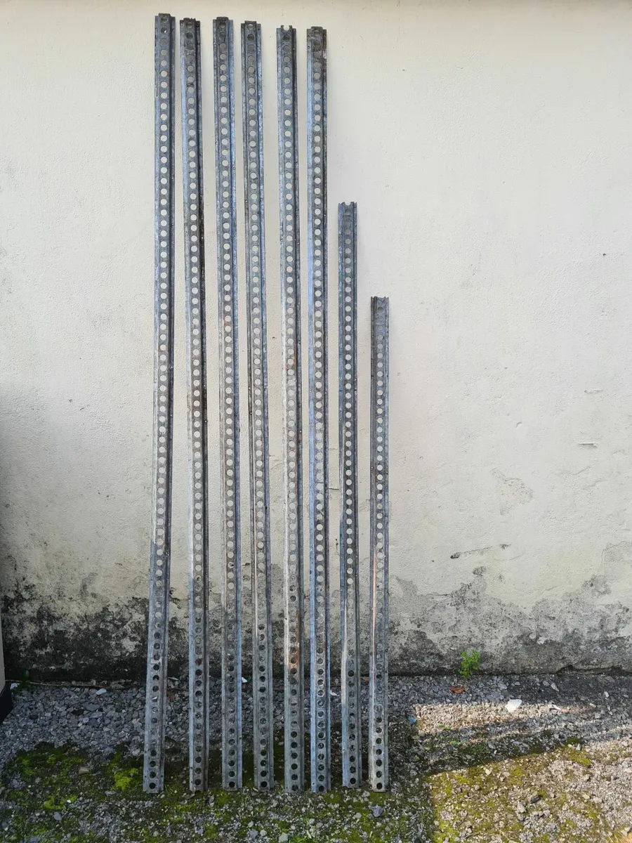 50ft of Heavy Duty Cargo Rail – Zinc Plated Standa - Image 3