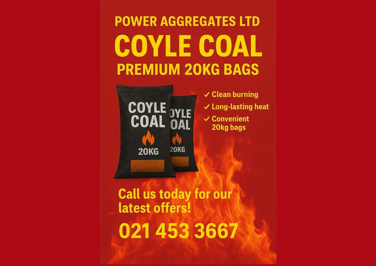 Premium Coal Cork - Bags & Delivery Available