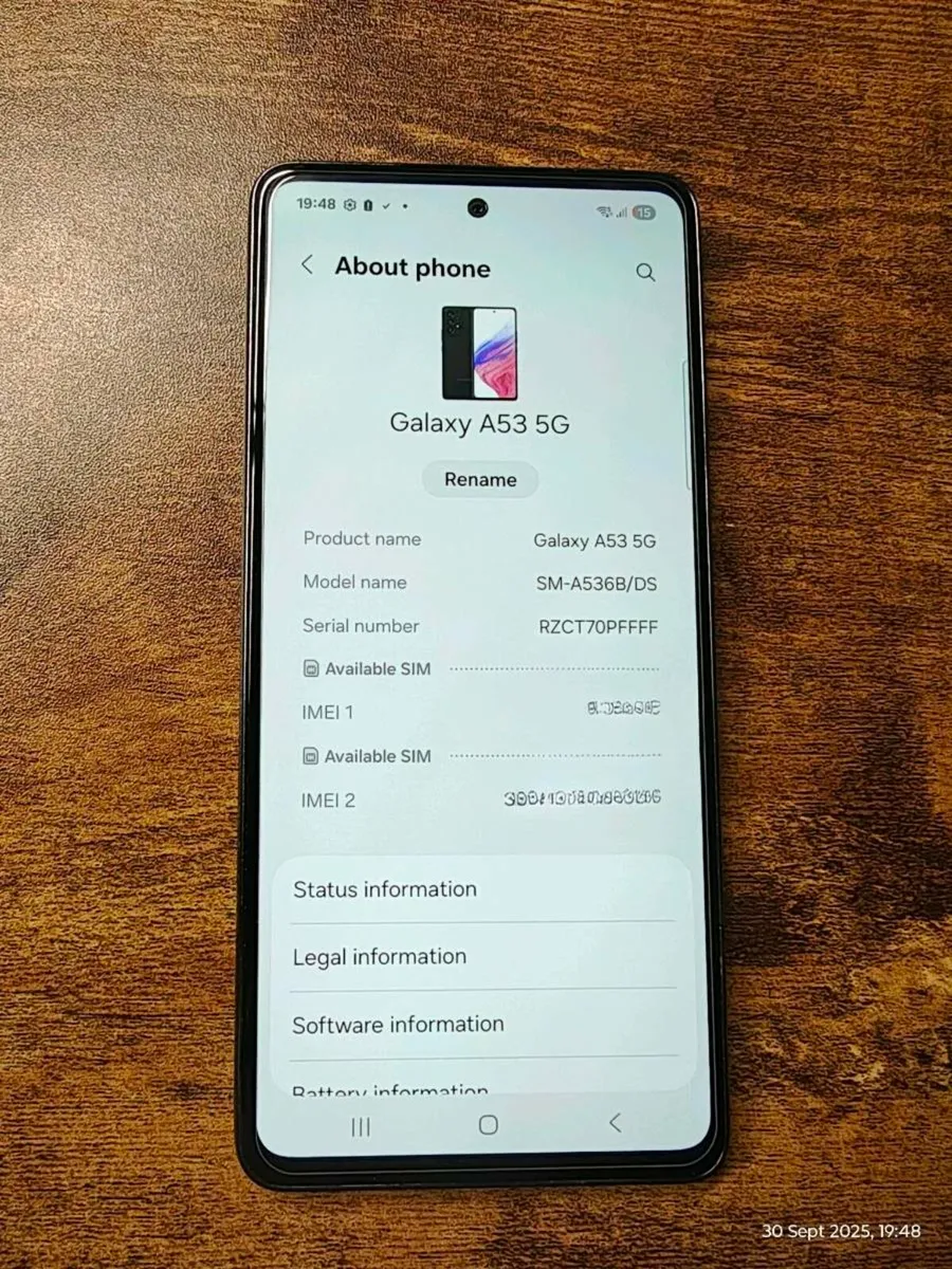 Samsung Galaxy A53 5g Dual sim - Image 2