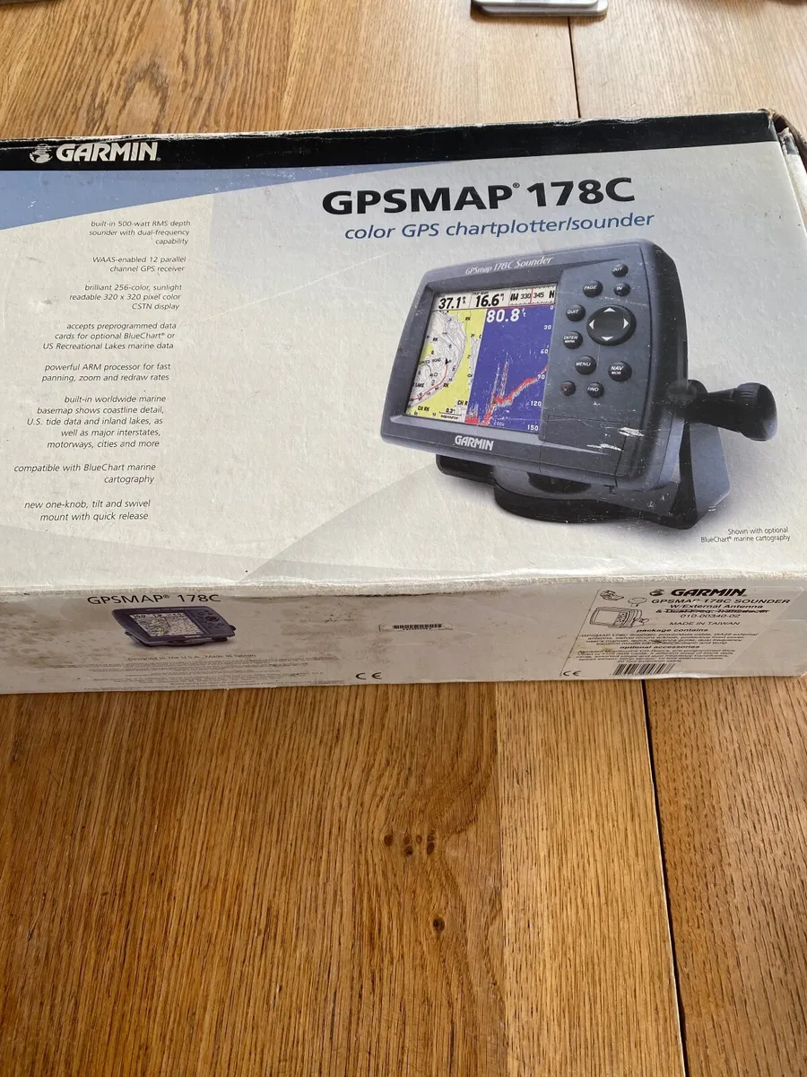 GPS Colour Boat chartplotter /Sonar 178C Perfect - Image 1