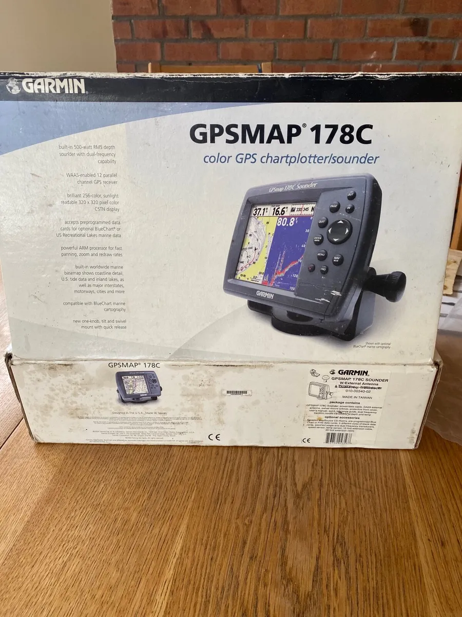 GPS Colour Boat chartplotter /Sonar 178C Perfect - Image 4