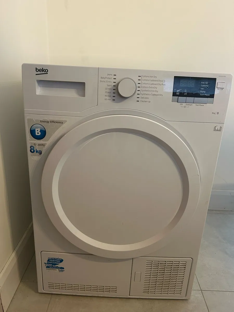 Beko 8kg Condenser Tumble Dryer - Image 1