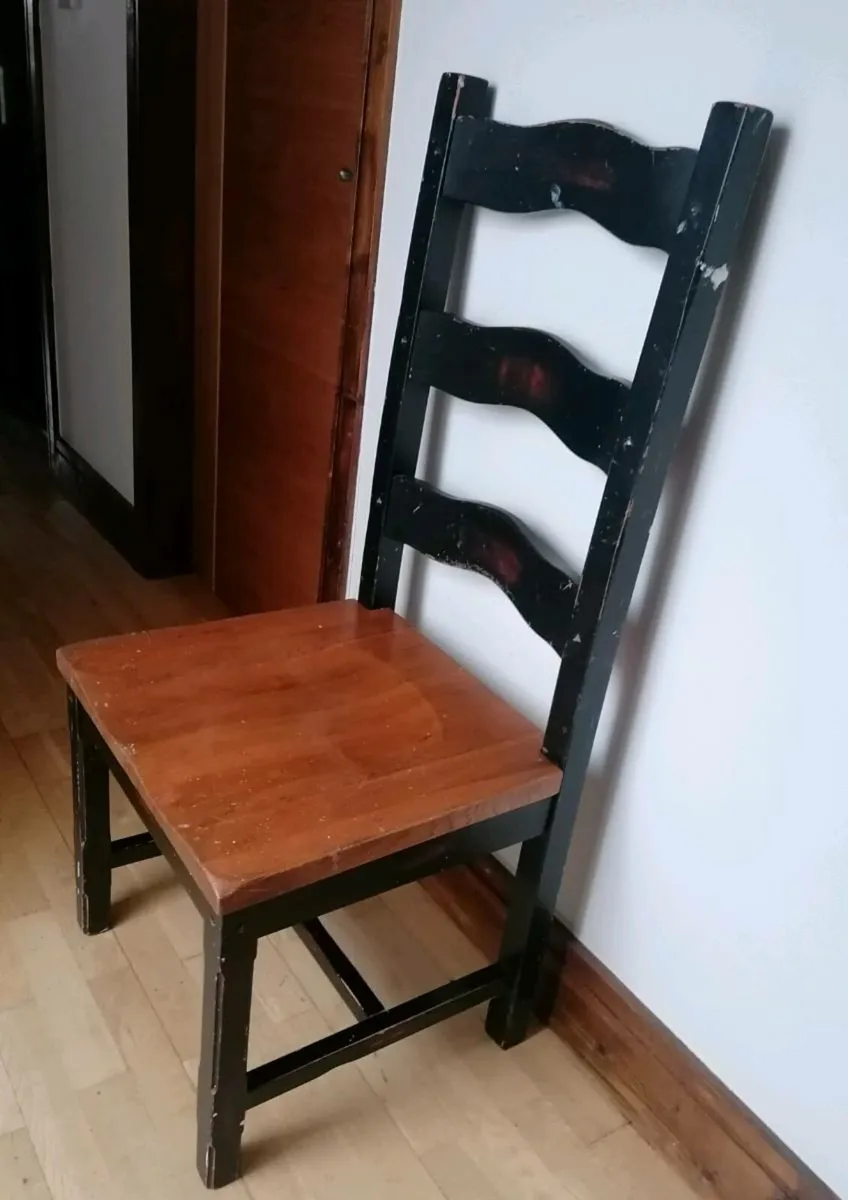 Solid Wood Chair - Image 2