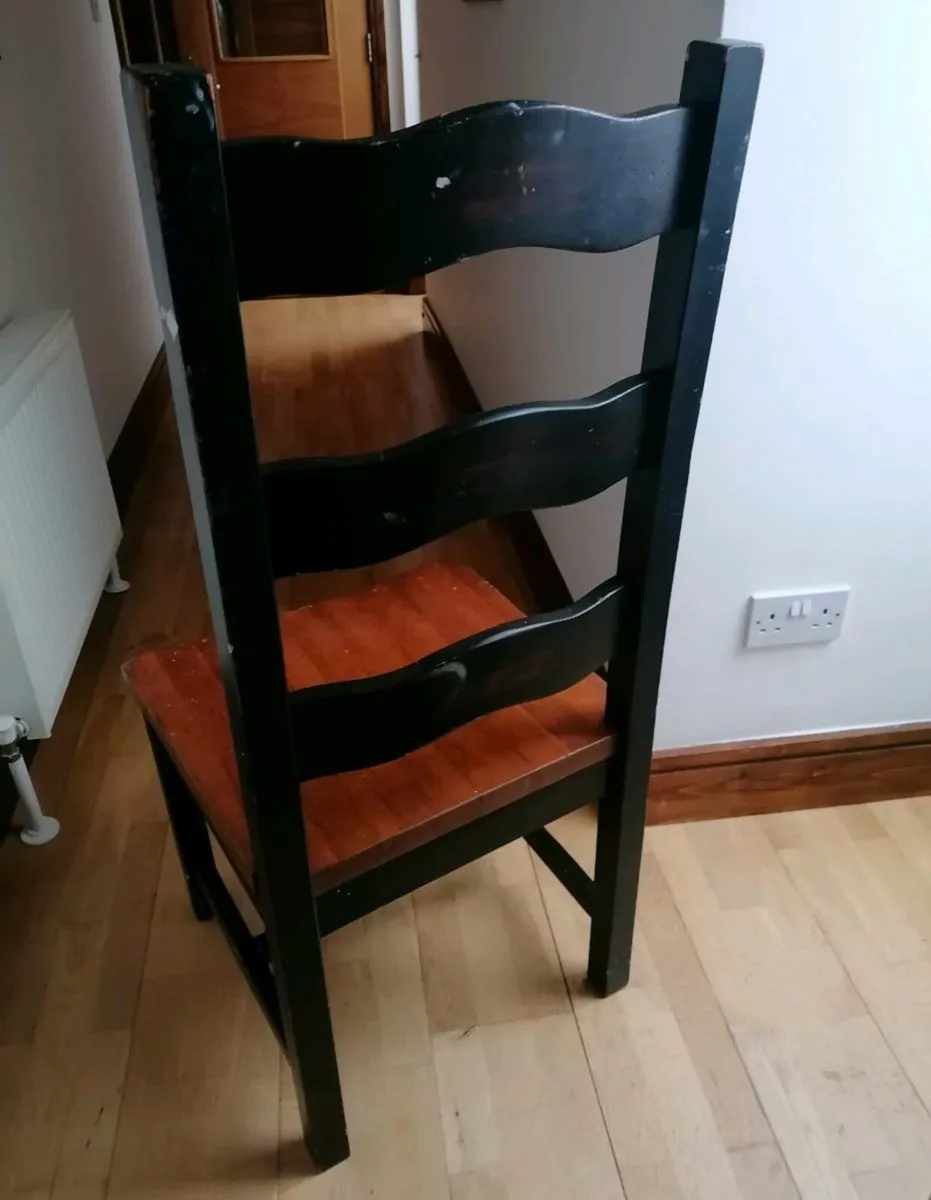 Solid Wood Chair - Image 4