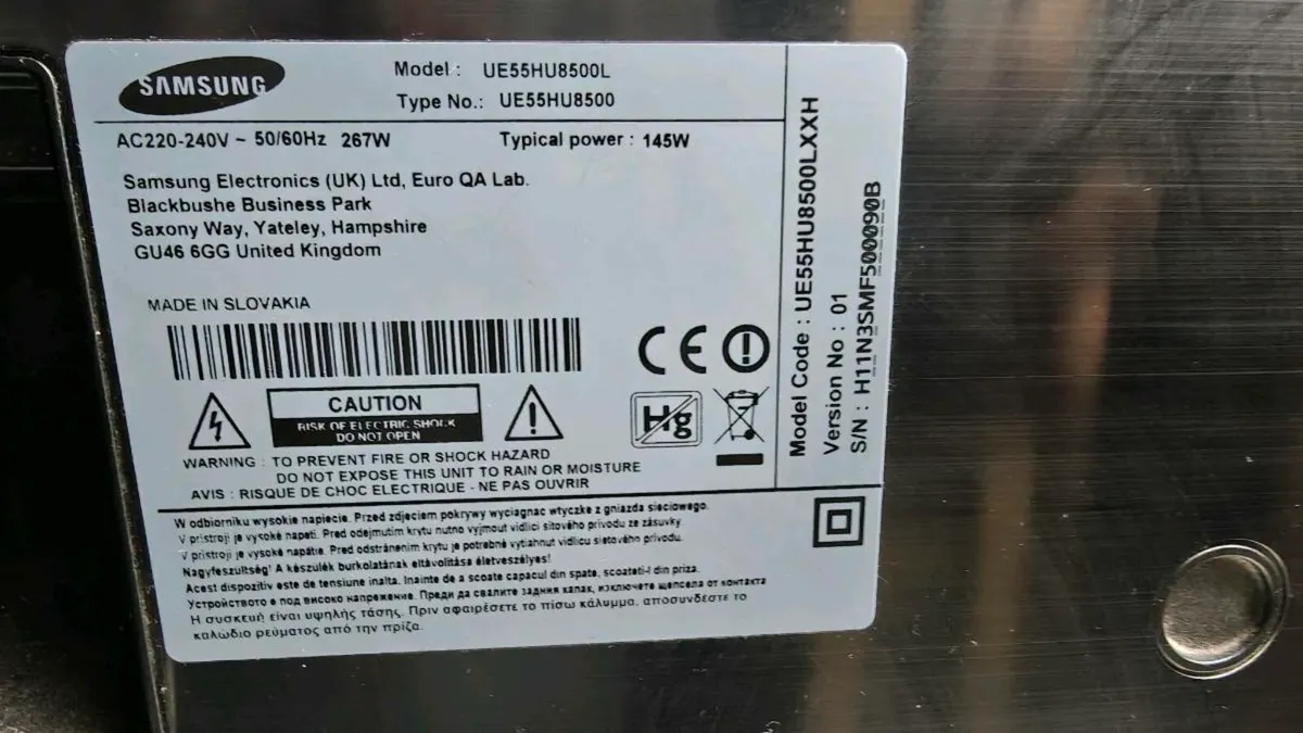 Samsung 55Inch Curved TV - Image 3