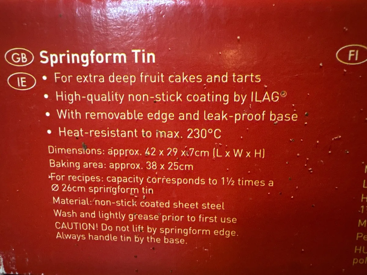 Cake Tin - Image 2